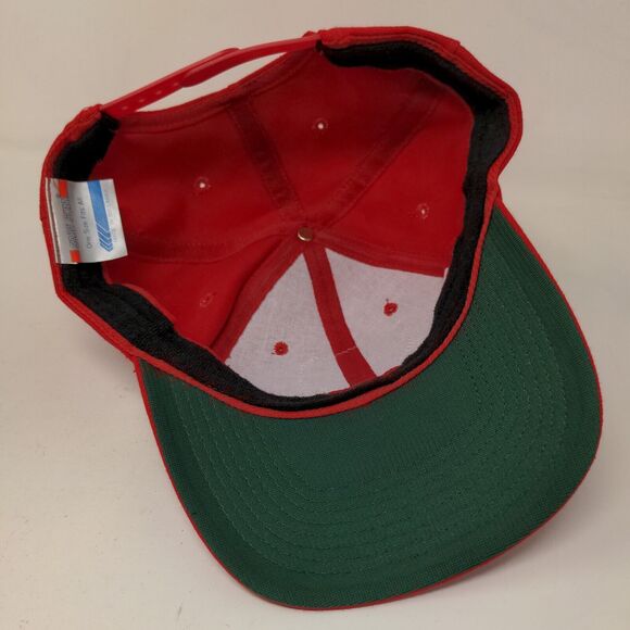 San Sun Boy's Snapback Hat Red Size OSFA Embroidered RBI MLB Logo - Picture 6 of 7